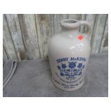 STONEWARE HENRY McKENNA WHISKY JUG