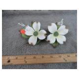 PORCELAIN DOGWOOD FLOWERS