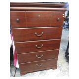 5 DRAWER CHEST OF DRAWERS