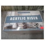 8pc BX-- ACRYLIC RISERS