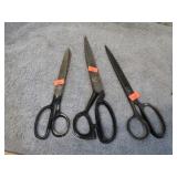 THREE PAIRS -- SCISSORS