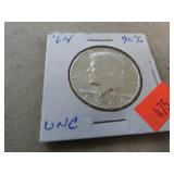 1964 90% SILVER KENNEDY HALF DOLLAR