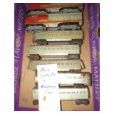MARX SANTE FE ENGINES & PASSENGER CARS