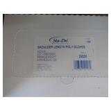 1000 SHOULDER LENGTH POLY GLOVES -- MED