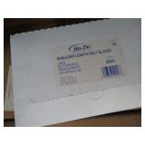 1000 SHOULDER LENGTH POLY GLOVES -- L