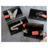 FASHION PINS & EARRINGS