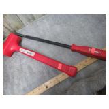DEAD BLOW HAMMER & PRY BAR