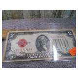 1928 SERIES $2 RED SEAL NOTE