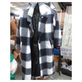 FLANEL COAT -- S