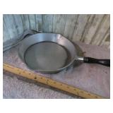 GRISWOLD 10 1/2" NICKEL PLATED CAST IRON SKILLET