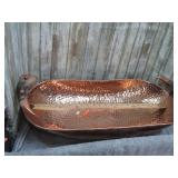HAMMERED COPPER TRAY