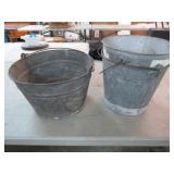 5-- GALVANIZED BUCKETS