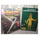 ATLAS & AMERICAN FOLK ART BOOK