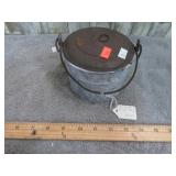 OLD ENAMELED LUNCH PAIL