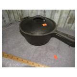 CAST IRON POT W/ LID
