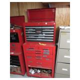 3 SECTON TOOL BOX FULL OF TOOLS