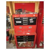 TOOL BOX / CHEST FULL OF TOOLS- SOCKETS, WRENCHES