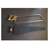 BONE SAW AND HAND SAW
