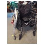 WHEEL CHAIR AND WALKER