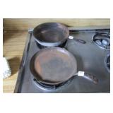 2 CAST IRON SKILLETS