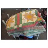 3 OLD HAND MADE QUILTS