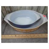 1 1/2qt & 2 1/2qt PYREX BAKING DISHES