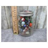 JAR OF MARBLES