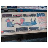 SEARS 'H O' TRAIN SET W/ EXTRA TRACK