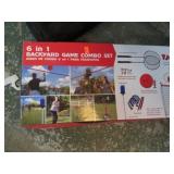 6 in 1 BACKYARD GAME COMBO