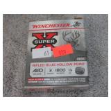 5- .410 3' RIFLED SLUG SHOTGUN SHELLS