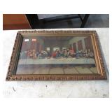 VINTAGE LAST SUPPER PRINT