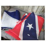CIVIL WAR RE-ENACTOR FLAGS
