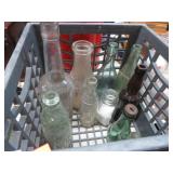 ASSORTED OLD BOTTLES