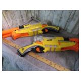 2--NERF GUNS