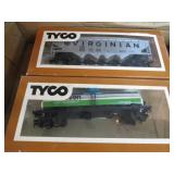 TYCO 'H O' TRAIN CARS