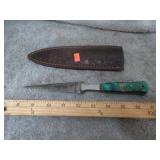 CUSTOM KNIFE W/ SHEATH
