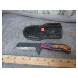 CUSTOM KNIFE W/ SHEATH