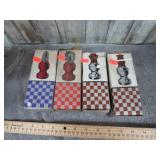4 AVON CHESS PIECE BOTTLES