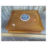 NORFOLK NAVAL SHIPYARD PEWTER BOWL AND BOX