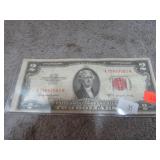 1953 SERIES $2 RED SEAL NOTE