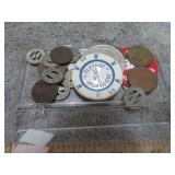 ASSORTED MEDALLIONS & TOKENS