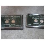 WESTWARD JOURNEY BISON & PEACE MEDAL COIN SETS