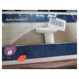 BATHROOM PEDESTAL SINK