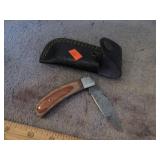 CUSTOM DAMASCUS POCKET KNIVE