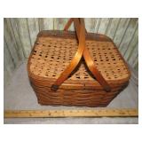 SPLIT OAK PICNIC BASKET