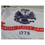 VIRGINIA & U.S. ARMY FLAGS