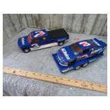 DIECAST #3 TRUCK, CAR & TRAILER