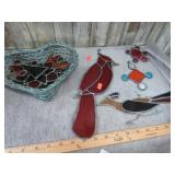 STAINED GLASS SUN CATCHERS