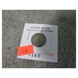 1860 COPPER NICKEL PENNY