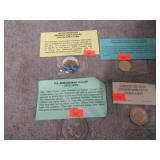 ASSORTED COINS & MADALLIONS